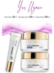 لوريال باريس العمر الخبراء المضادة للتجاعيد 50 + الببتيدات الرعاية مجموعة - مستحضرات التجميل لكبار الشخصيات