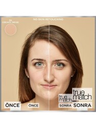 لوريال باريس كريم أساس ترو ماتش للعناية 3 ان كريمي بيج - 2