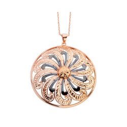 أصيلة درع الفضة قلادة - مجوهرات في آي بي