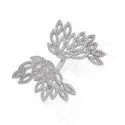 خاتم جناح الملاك الفضي للنساء - مجوهرات في آي بي