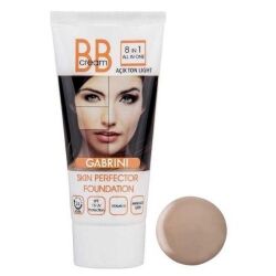 Bb Cream 8 In 1 All In One Light Tone Light - Gabrini