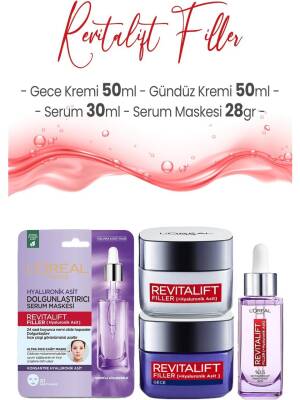 Loreal Paris Revitalift Filler Anti-Aging Care Set - 1
