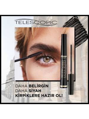 L'Oréal Paris Telescopic Carbon Black Mascara - Black - 5