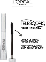L'Oréal Paris Telescopic False Lash Fiber Mascara - 2