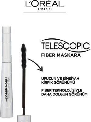 L'Oréal Paris Telescopic False Lash Fiber Mascara - 2