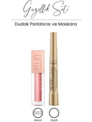 Loreal Paris Telescopic Mascara Black And Lifter Gloss 003 Moon - Vip Cosmetica