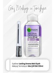 Maybelline Lasting Drama Matte Black Eyeliner And Express Eye Make-Up Remover 125 ML - Vip Cosmetica