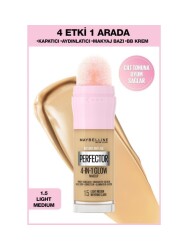 Maybelline New York Instant Perfector Glow 4 Effects İn 1 Foundation - 1.5 Light Medium 20 ML - Vip Cosmetica