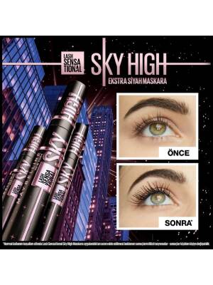 Maybelline New York Lash Sensational Sky High Cosmic Black Mascara - 2
