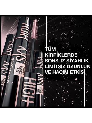 Maybelline New York Lash Sensational Sky High Cosmic Black Mascara - 4