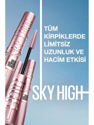 Maybelline New York Mascara Lash Sensational Sky High - Extra Black - 5